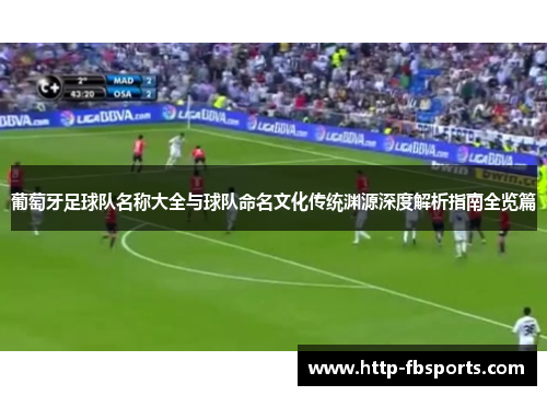 葡萄牙足球队名称大全与球队命名文化传统渊源深度解析指南全览篇