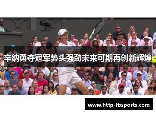 辛纳勇夺冠军势头强劲未来可期再创新辉煌